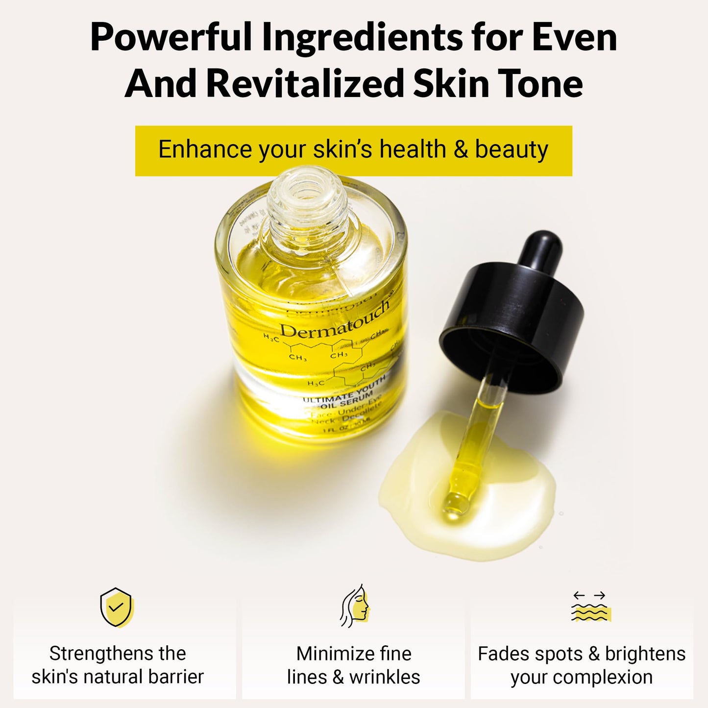 DERMATOUCH®, Ultimate Youth Oil Serum, 1 oz Beauty & Personal Care DERMATOUCH