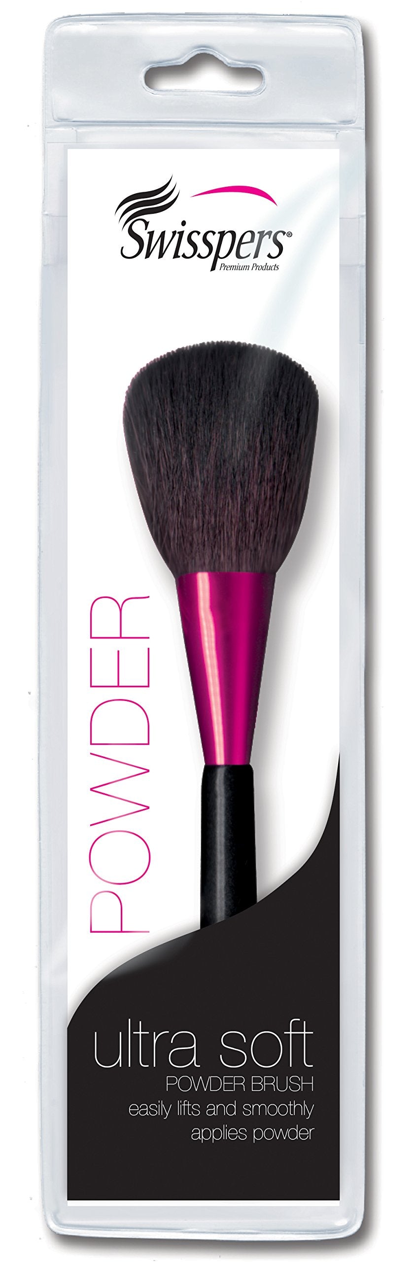Swisspers Premium Powder Brush, Ultra-Soft Natural Fiber Makeup Brush