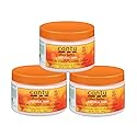 Cantu Natural Hair Leave-In Conditioner Cream Jar 12 Ounce (354ml) (3 Pack)
