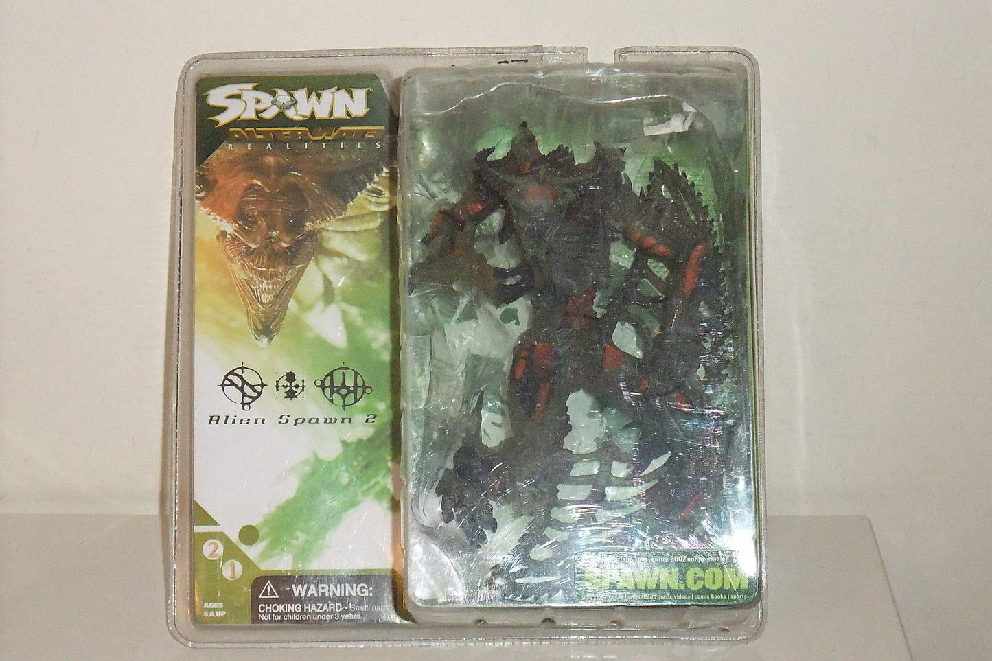 McFarlane Toys Spawn Series 21 Alternate Realities Alien Spawn 2 by Unknown