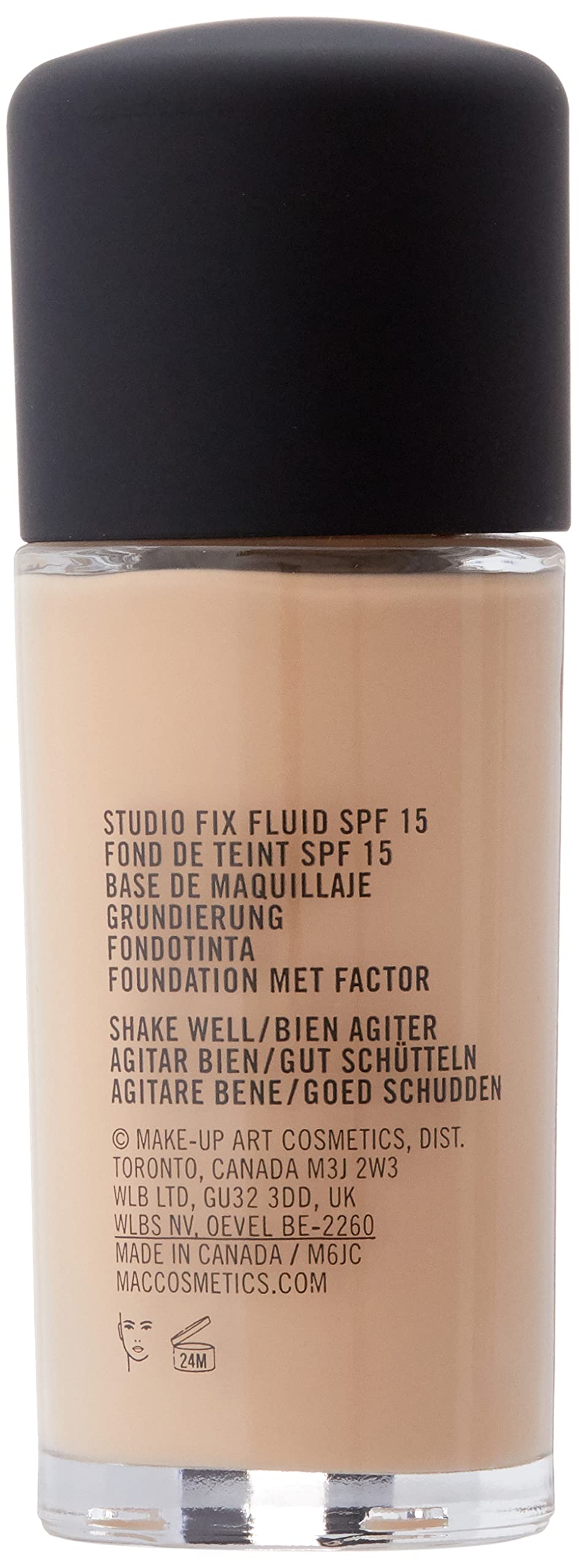 M.A.C Studio Fix Fluid SPF 15, NW25 1 oz