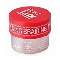 Lux Collection Braiding Gel & Braid Sealer for Box Braids - Braid Lux Gel for Braids, Locs & Twists with Castor Oil & Biotin, Non-Flaking, High Shine
