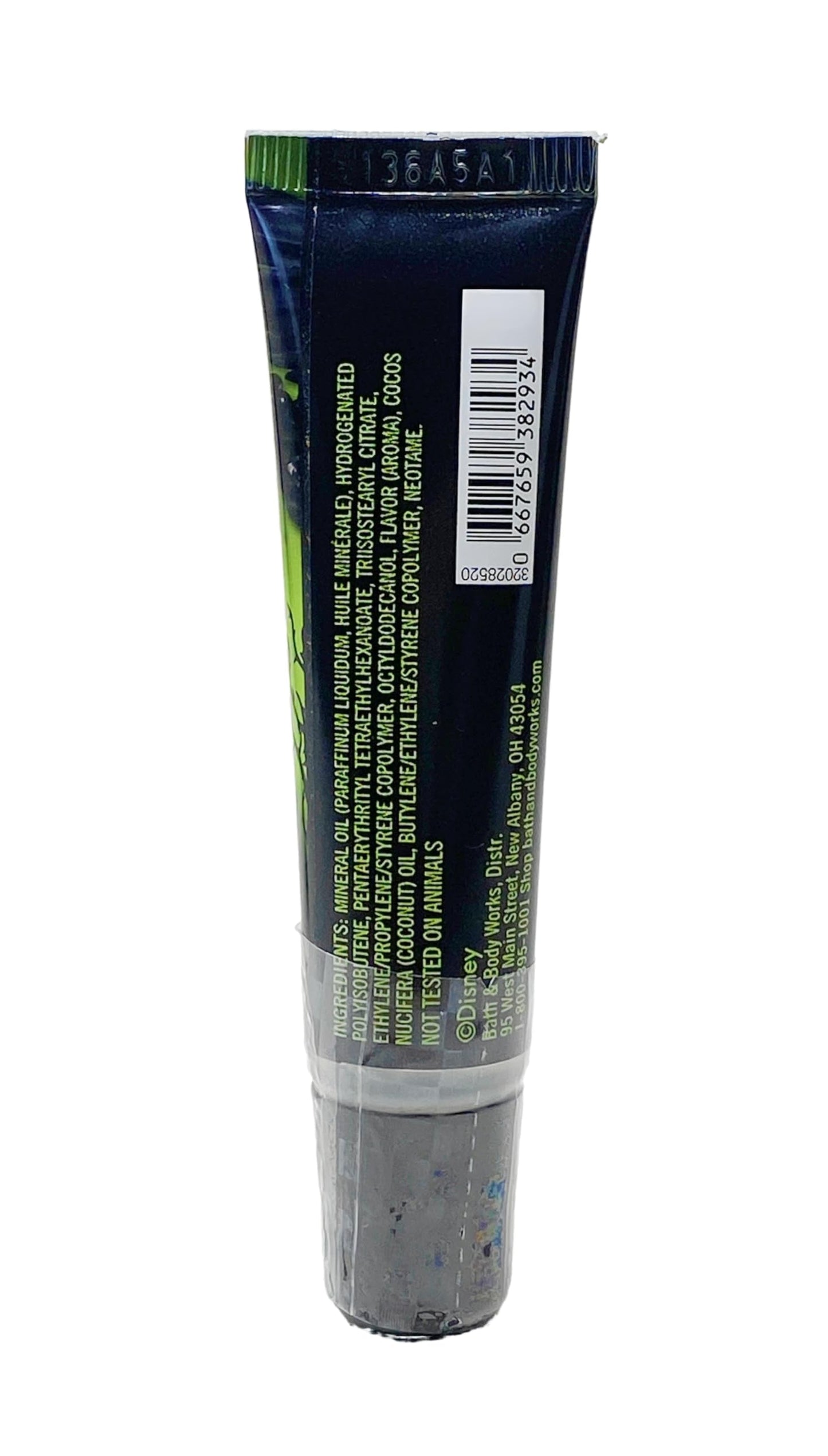 Bath & Body Works Disney Villains Collection Lip Duo - Evil Queen and Maleficent Lip Gloss with a Natural Oats Sample Soap