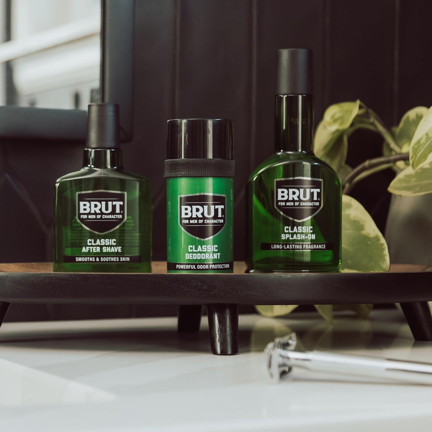Brut Splash-On Classic Scent 7 oz (Pack of 3)