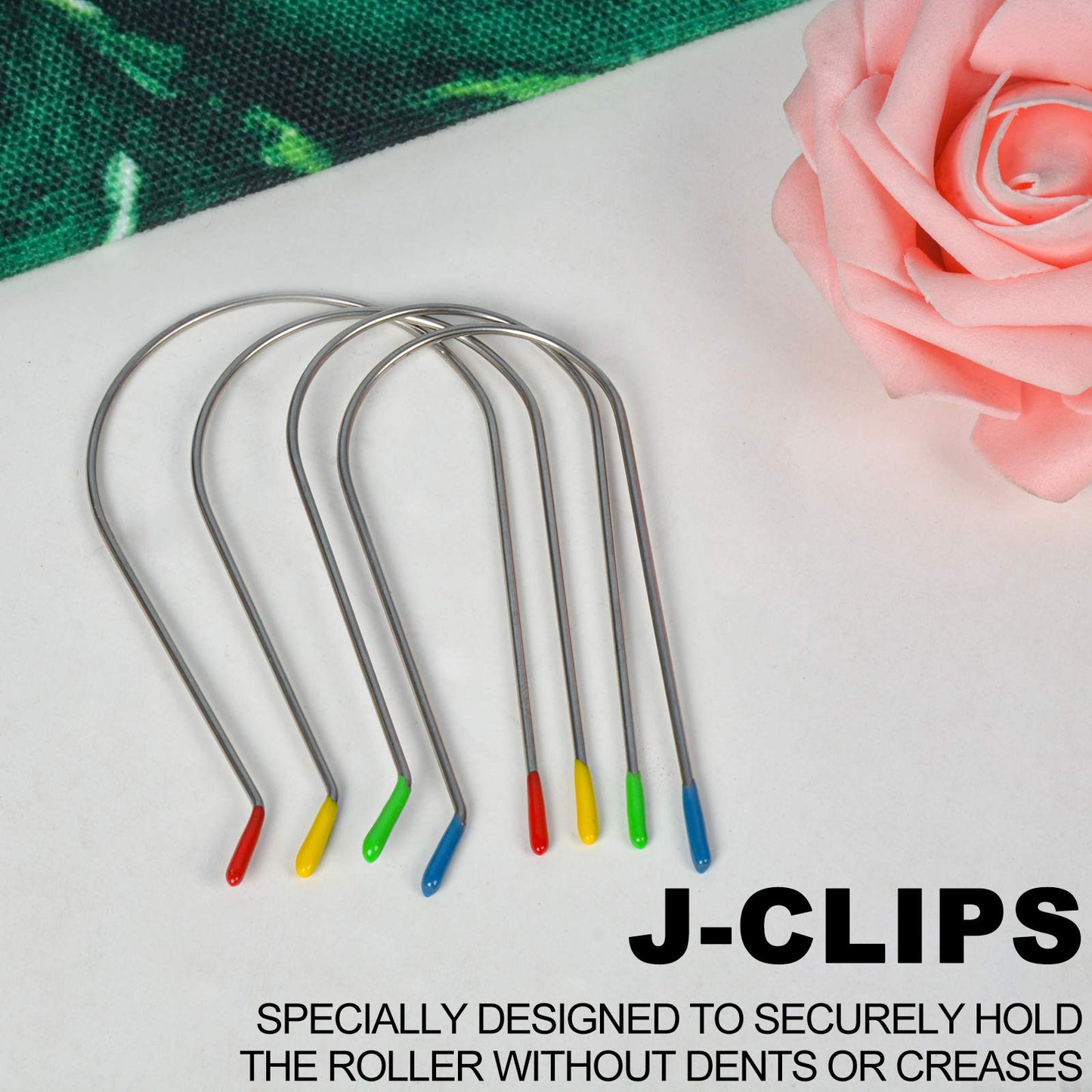 Hot Curler Clips Replacement Hot Roller Clips Rollers Securing Pins Fits 2 inch Hot Rollers Curlers (2”,20PCS)