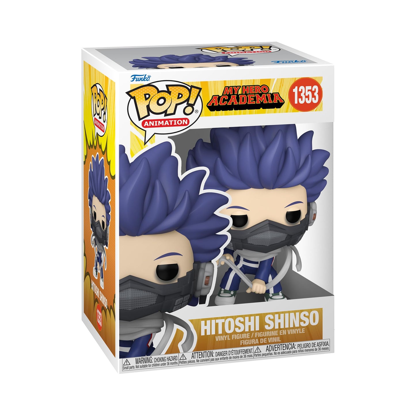 Funko POP! Animation: MHA - Hitoshi Shinso - 1/6 Odds for Rare Chase Variant - My Hero Academia - Collectable Vinyl Figure - Gift Idea - Official…