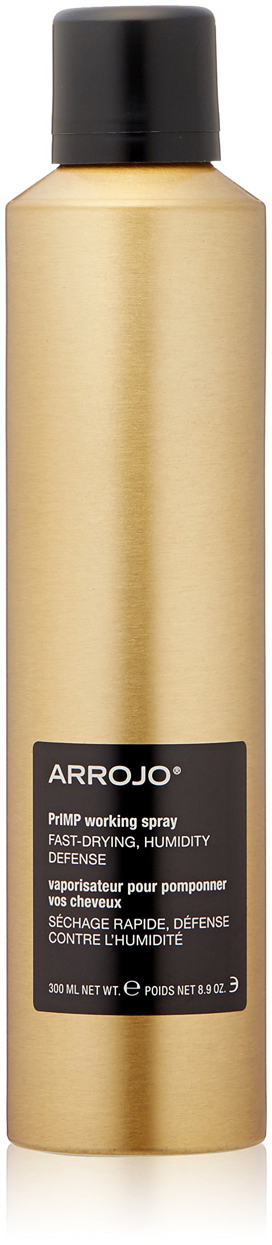 ARROJO Primp Working Spray for Hair - Fast Drying Hair Spray, Humidity Defense Hair Styling Working Spray - Adds Shine & Hold - Conditioning Grip