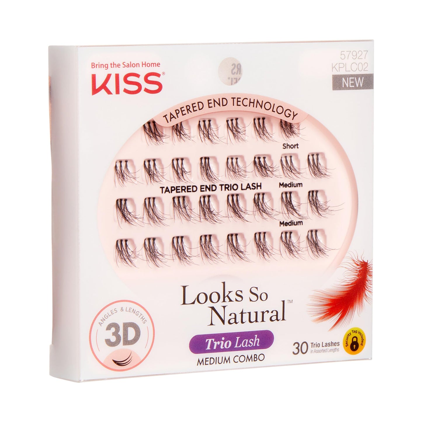 Kiss Ever-Ez Trio Lashes Medium Combo (2 Pack)