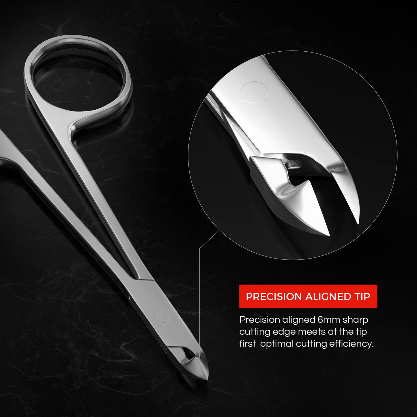 Suvorna 4" cuticle scissors for nails cuticle trimmer, cuticle nippers professional, cuticle clippers professional, cuticle scissors extra fine