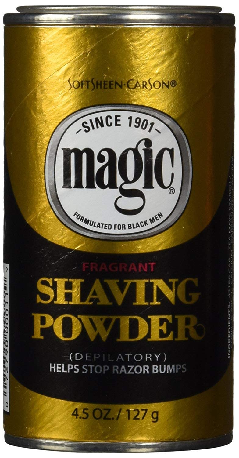 Magic Fragrant Shaving Powder Gold 4.5 Ounce (127g) (2 Pack)