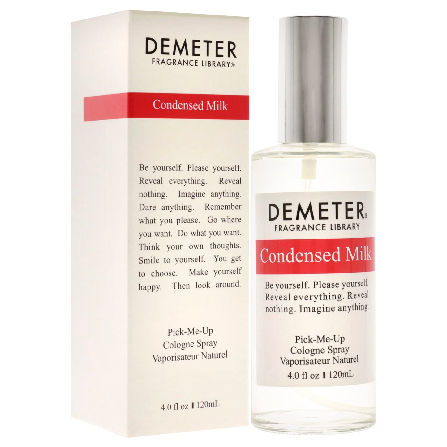 Demeter Cologne Spray for Women, Condensed Milk, 4 Ounce