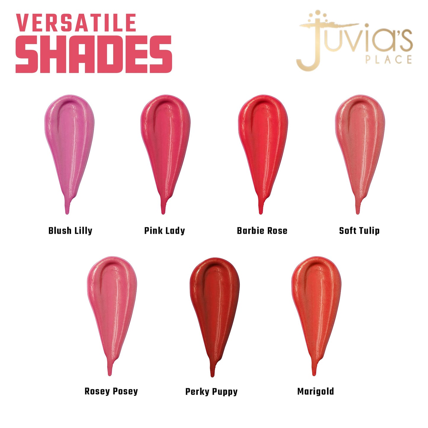 Juvia's Place Blushed Liquid BlushLighter - Blush Lily Glow - Liquid Blush for Cheeks with Luminous Glow, Long-Wearing, Buildable & Highly-Pigmented