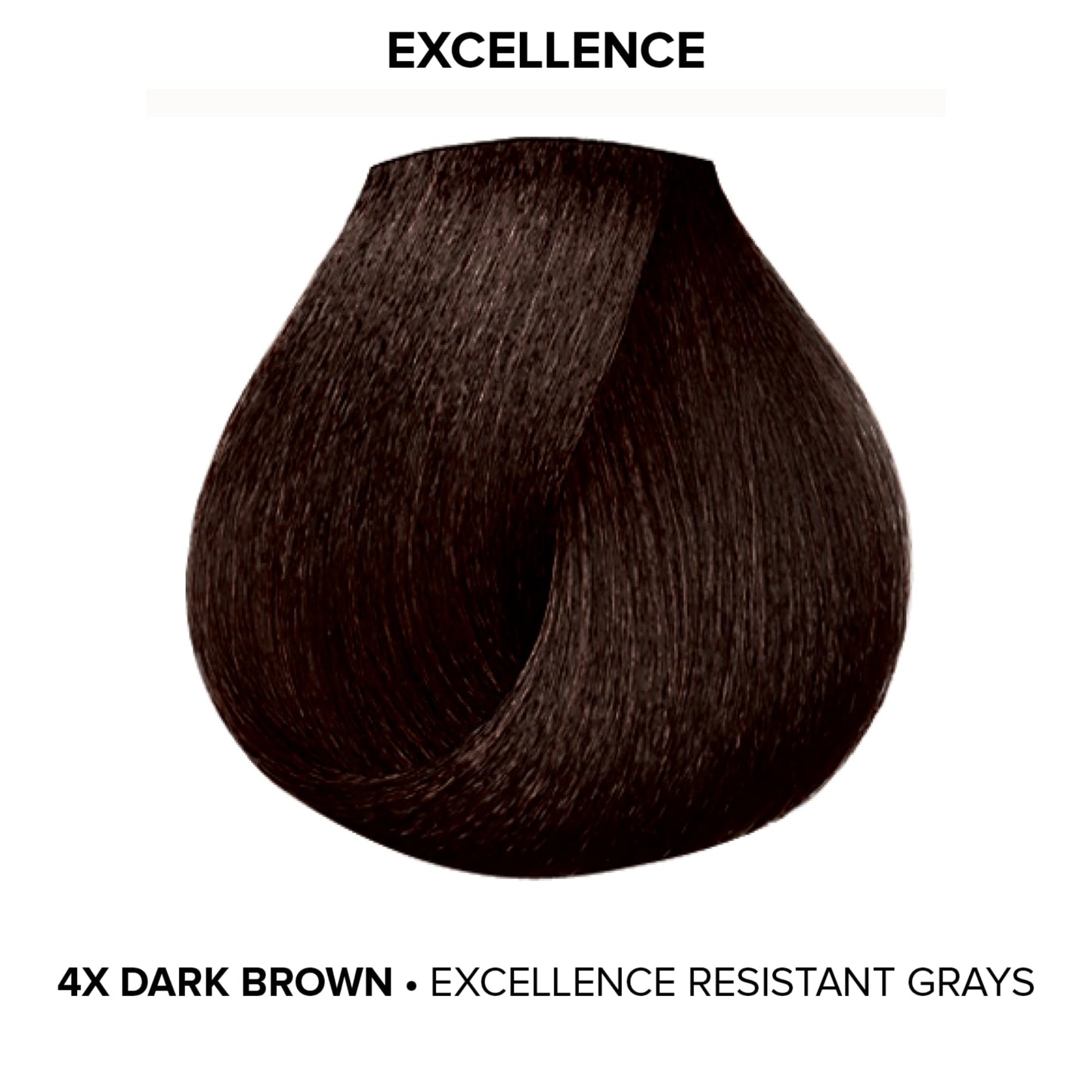 L'OREAL TECHNIQUE Excellence Crème Resistant Grays Permanent Hair Color - Max Coverage on Resistant Grays, Rich Crème No-Drip Formula & Patented Gray