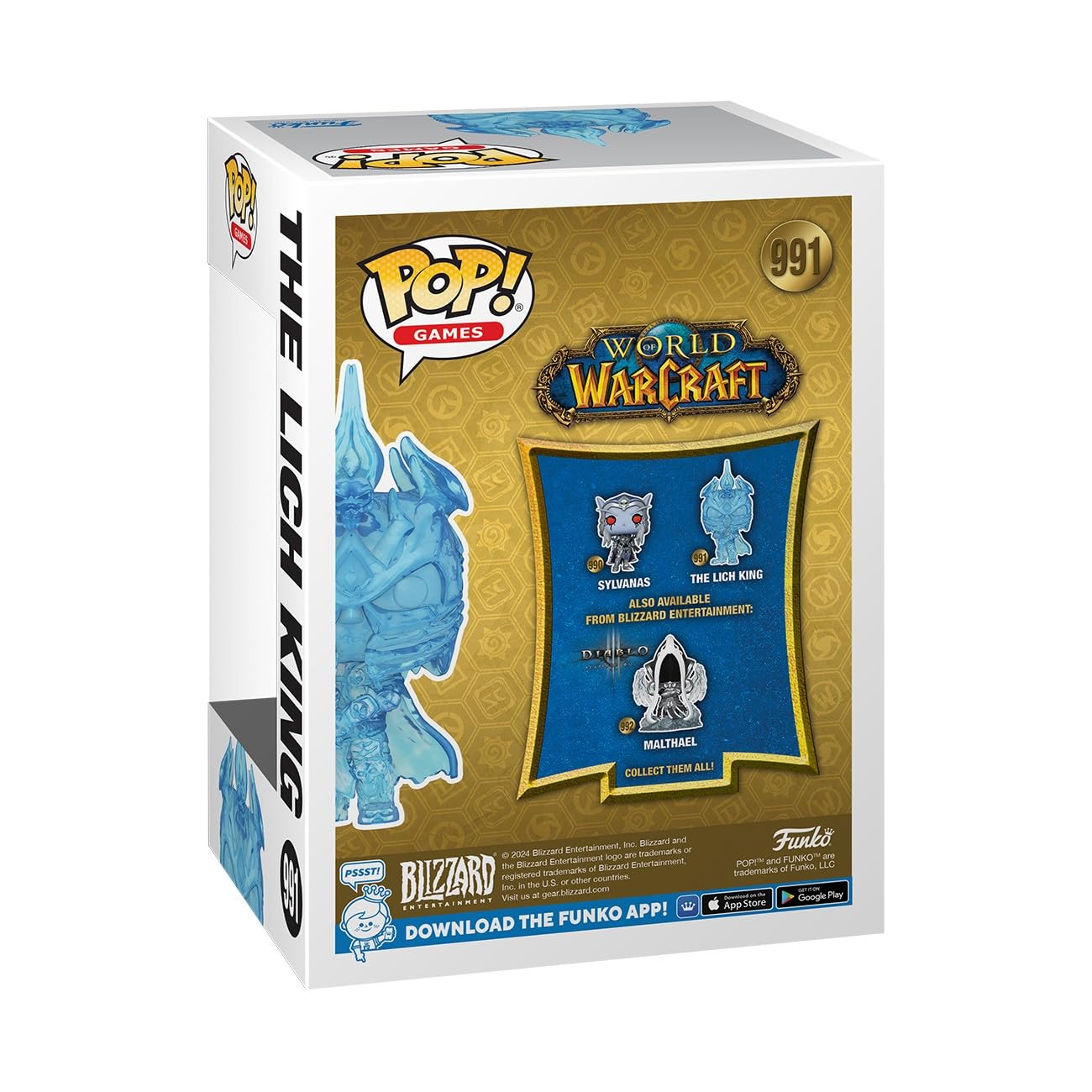 Funko POP! Games: Warcraft - Lich King - World of Warcraft - Collectable Vinyl Figure - Gift Idea - Official Merchandise - for Kids & Adults - Video…