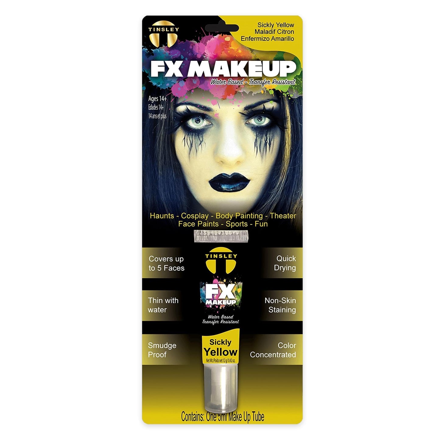 Tinsley Transfers FX Makeup Singles - Sickly Yellow (10 ml)