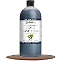 Zatural Black Castor Oil_100% Pure Tropic Jamaican Black Castor Oil (32 Ounce)