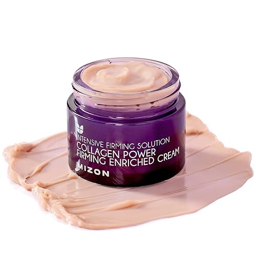 MIZON Collagen Line. Collagen Power Firming Enriched Cream, Korean skincare, wrinkle care, firm skin, anti aging (1.69 FL oz)