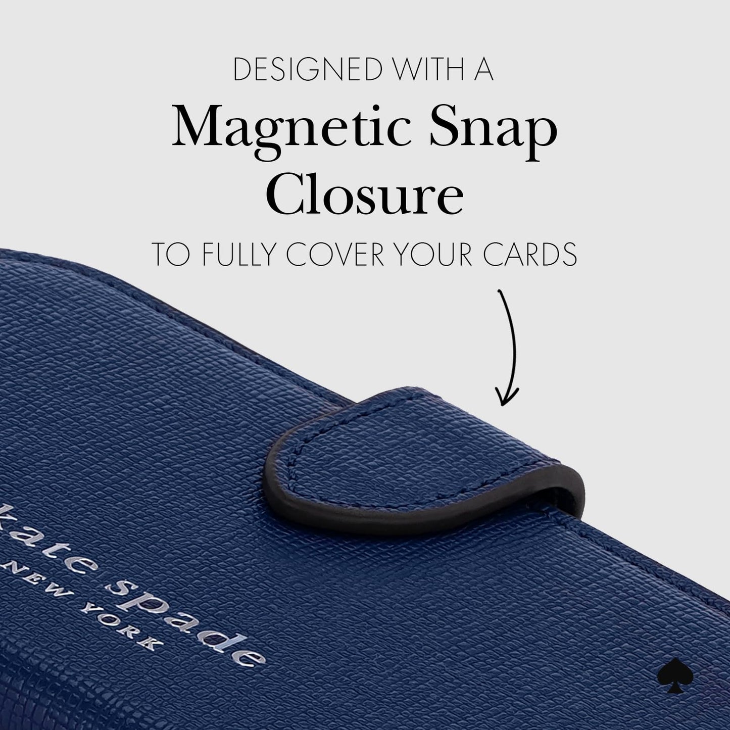 kate spade new york Magnetic Phone Wallet, Navy