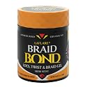 Laflare 430 ml Braid Bond Gel Bulk Extreme Hold for Natural & Kids Hair, Vegan, Nourishing, Braiding Hair, Twist Hair (Musk)