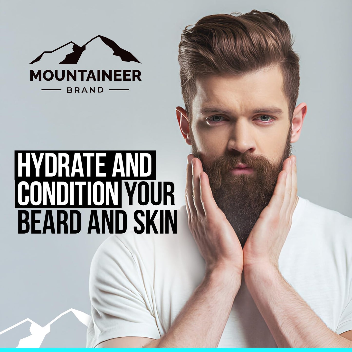 Mountaineer Brand Natural Beard Balm with Timber Scent | Scents Inspired by Nature | Beard Butter for Men | Leave in Condidtioner | Hydrates, Softens