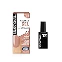 Sensationail Express Gel One Step Nail Polish, Cafe Au Lait, Nude, No Dry Time, Lasts Up To 10 Days, Use With LED/UV Lamp, Quick Cure, Easy To Use