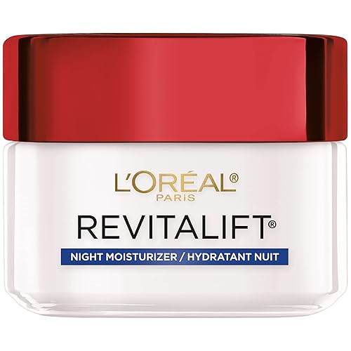 L'Oreal Paris Revitalift Anti-Wrinkle and Firming Face Night Cream, Pro Retinol 1.7 oz