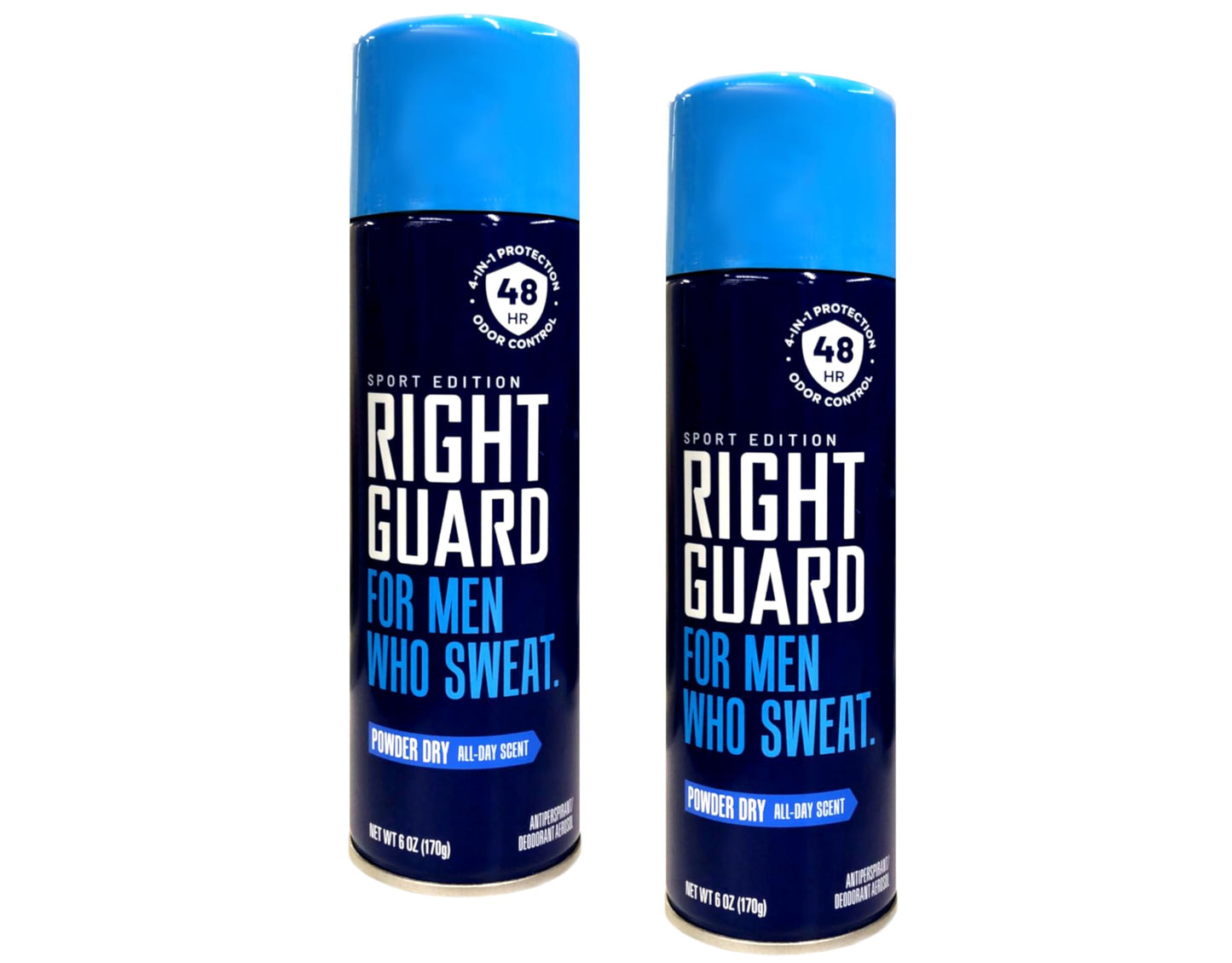 Right Guard Sport Aerosol Antiperspirant/Deodorant-Powder Dry-6 oz, 2 pk Beauty and Personal Care Right Guard