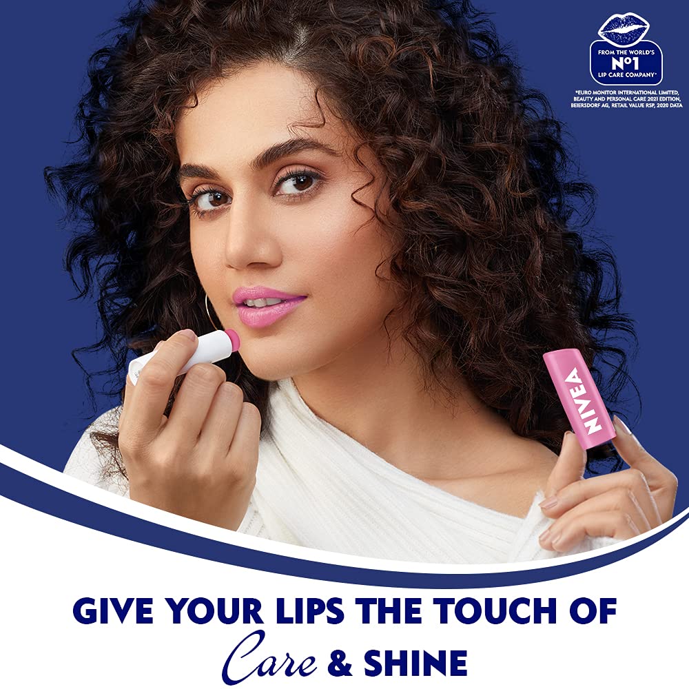 Nivea Lip Soft Rose Blister Pack