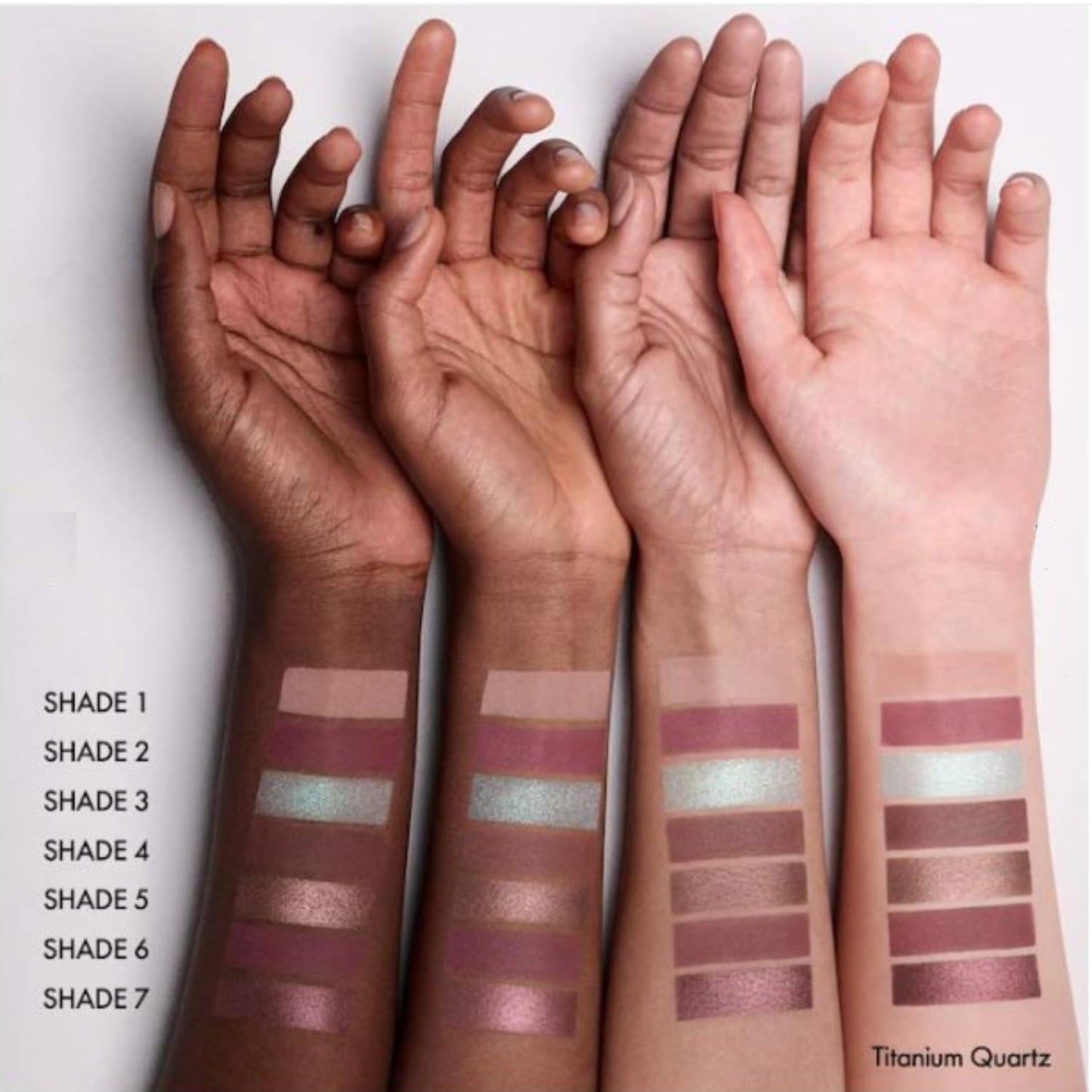 Sephora Favorites Precious Gemstones Titanium Quartz Eyeshadow Palette - 7 SHADES