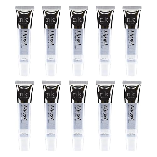 NICKA K NEW YORK Lip Gel, Hydrating, Lightweight, Glides on Effortlessly, Non Sticky Finish Lip Gel Colors (AMZ059)