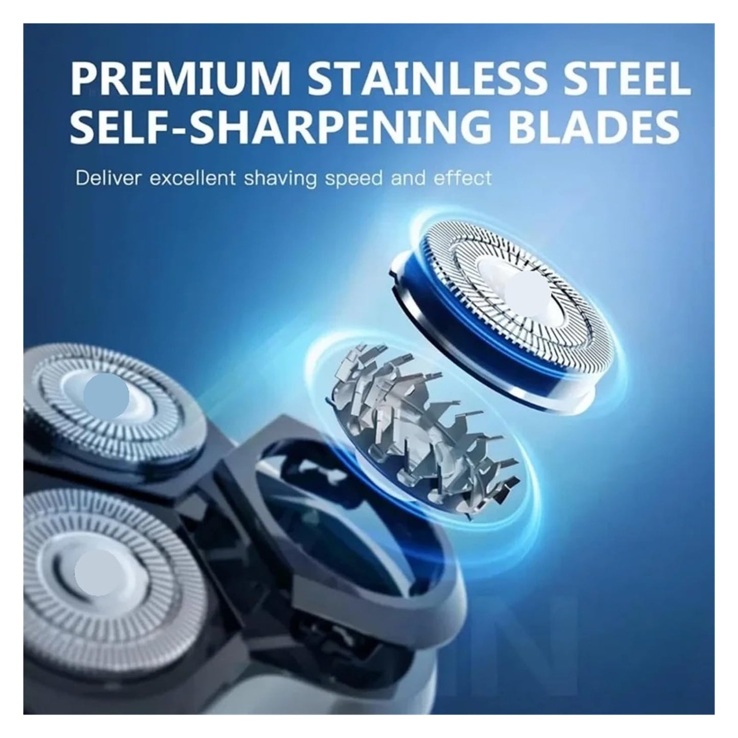 SH50 3/6/9pcs Replacement Electric Shaver Heads?Compatible For Philips?Series 5000 S5085 S5050 S5000 S5010 S5380 Razor Cutter Blade(Gold) Beauty and Personal Care LHOFWSIST