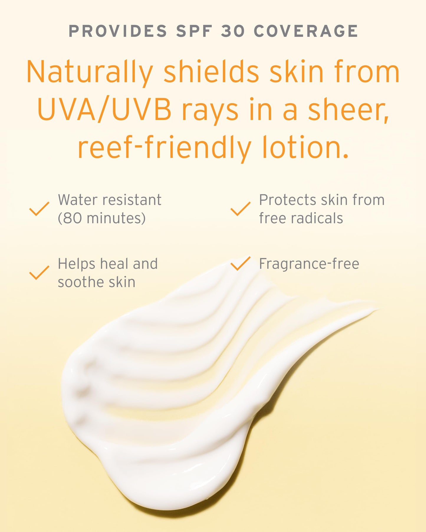 Kerstin Florian Sheer Mineral Body Sunscreen SPF 30 | Waterproof UVA/UVB Sun Protection with Natural Zinc Oxide | Reef Safe Fragrance Free Formula