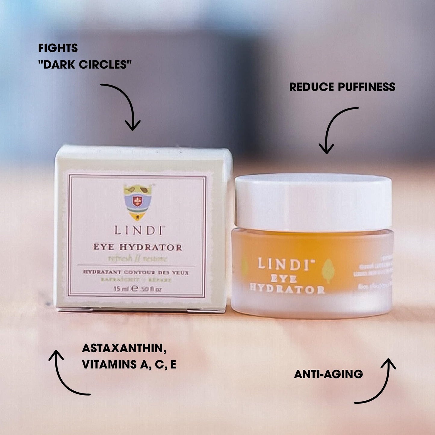 Lindi Skin - Eye Hydrator (0.5 Ounce / 15 Milliliter)