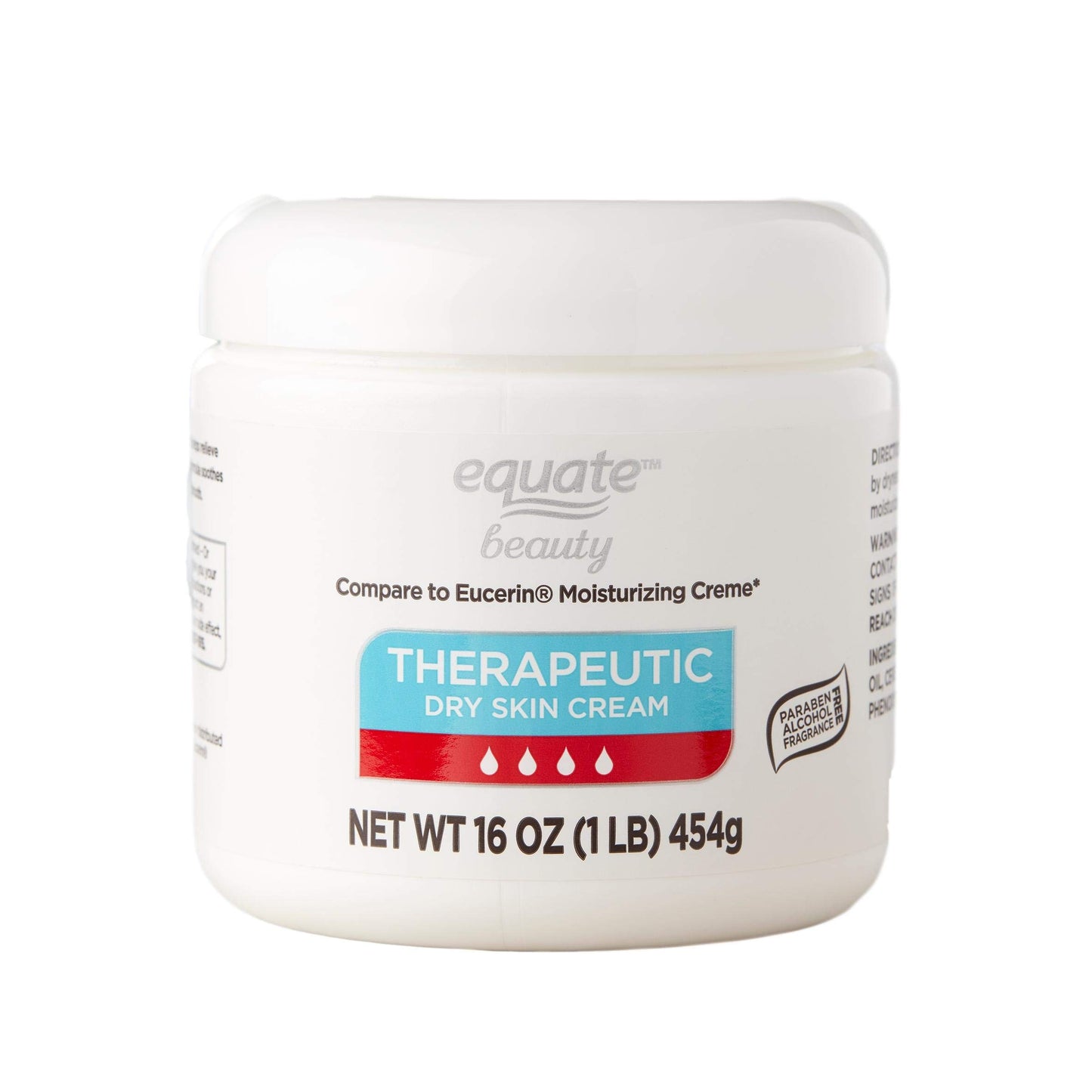 Equate Therapeutic Dry Skin Cream, 16 oz