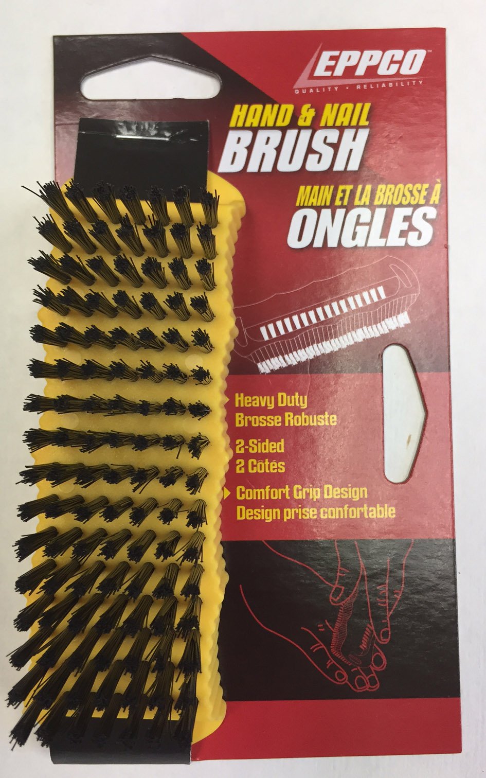 Eppco HU1310101 Heavy Duty Two Sided Hand & Nail Brush