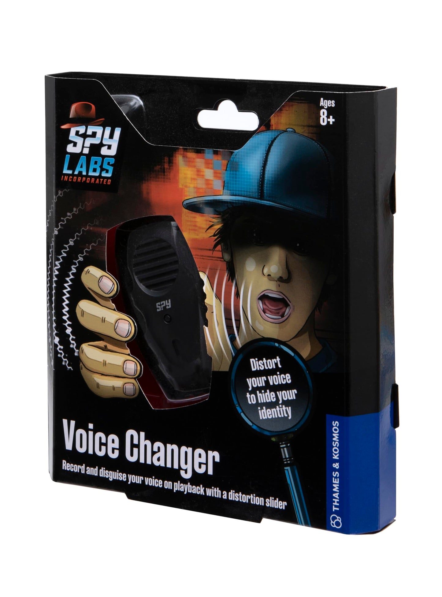 Thames & Kosmos Spy Labs Voice Changer – Voice Distorting Device with Multiple Ranges, Fun Detective Gadget for Young Investigators
