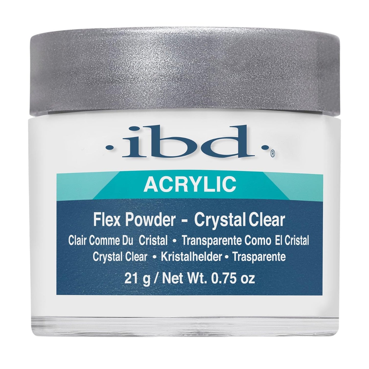 IBD Flex 71828 Crystal Clear Powder, 0.75 Ounce