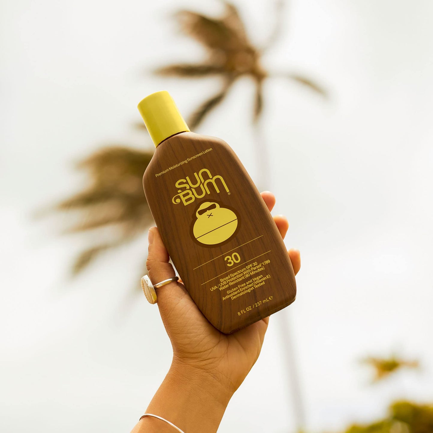 Sun Bum Original Moisturizing Sunscreen Lotion SPF 30 with Sonny Sticker, Vegan and Hawaii 104 Act Compliant Octinoxate & Oxybenzone Free, Broad