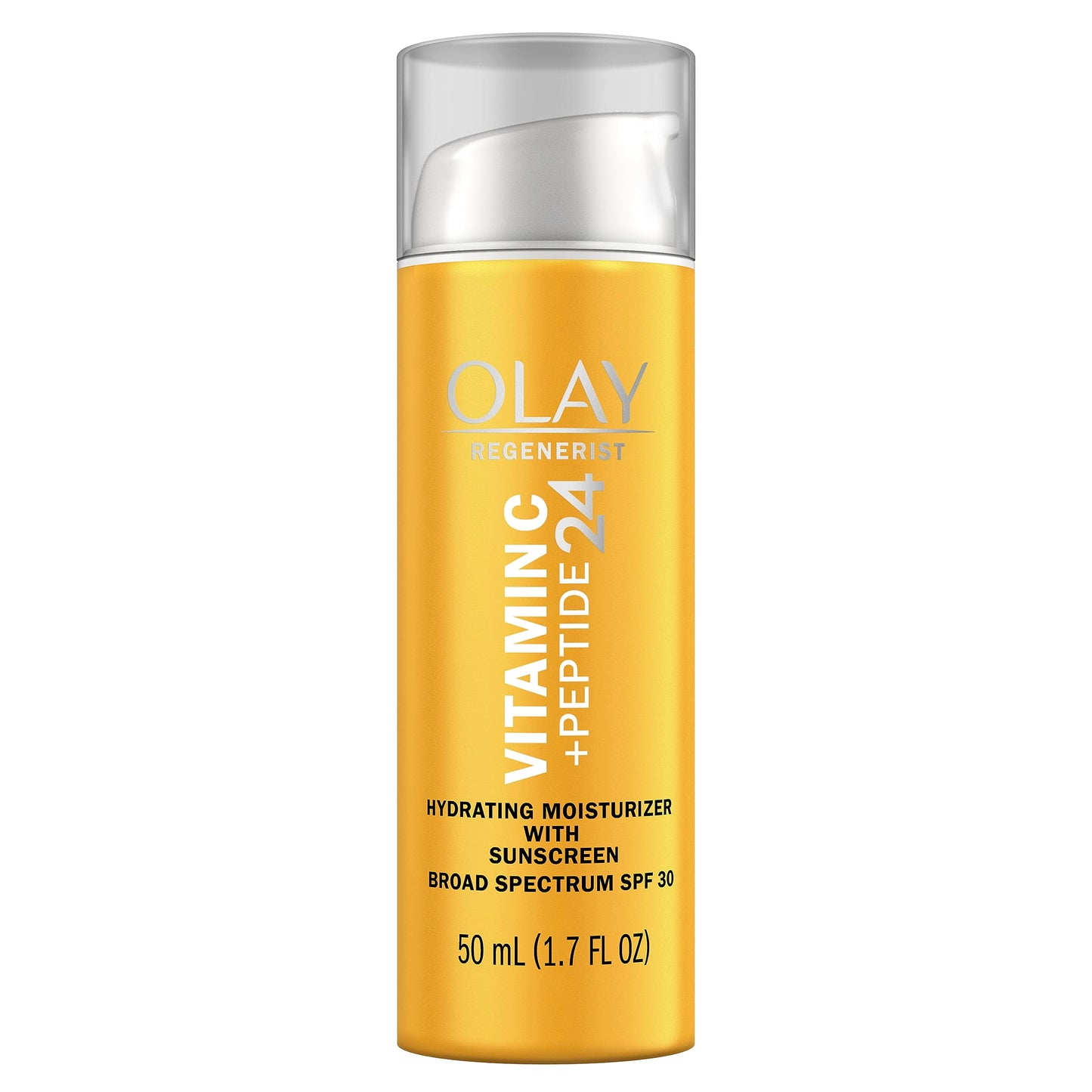 Olay Regenerist Vitamin C + Peptide 24 Face Moisturizer with Sunscreen, SPF 30, 1.7 oz + Whip Moisturizer Travel/Trial Size Gift Set