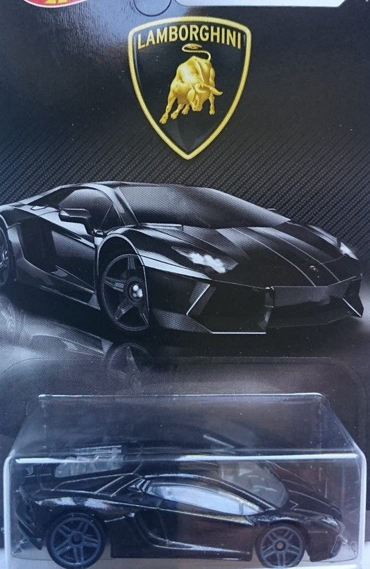 Hot Wheels 2017 Lamborghini Series Lamborghini Aventador 4/8, Black