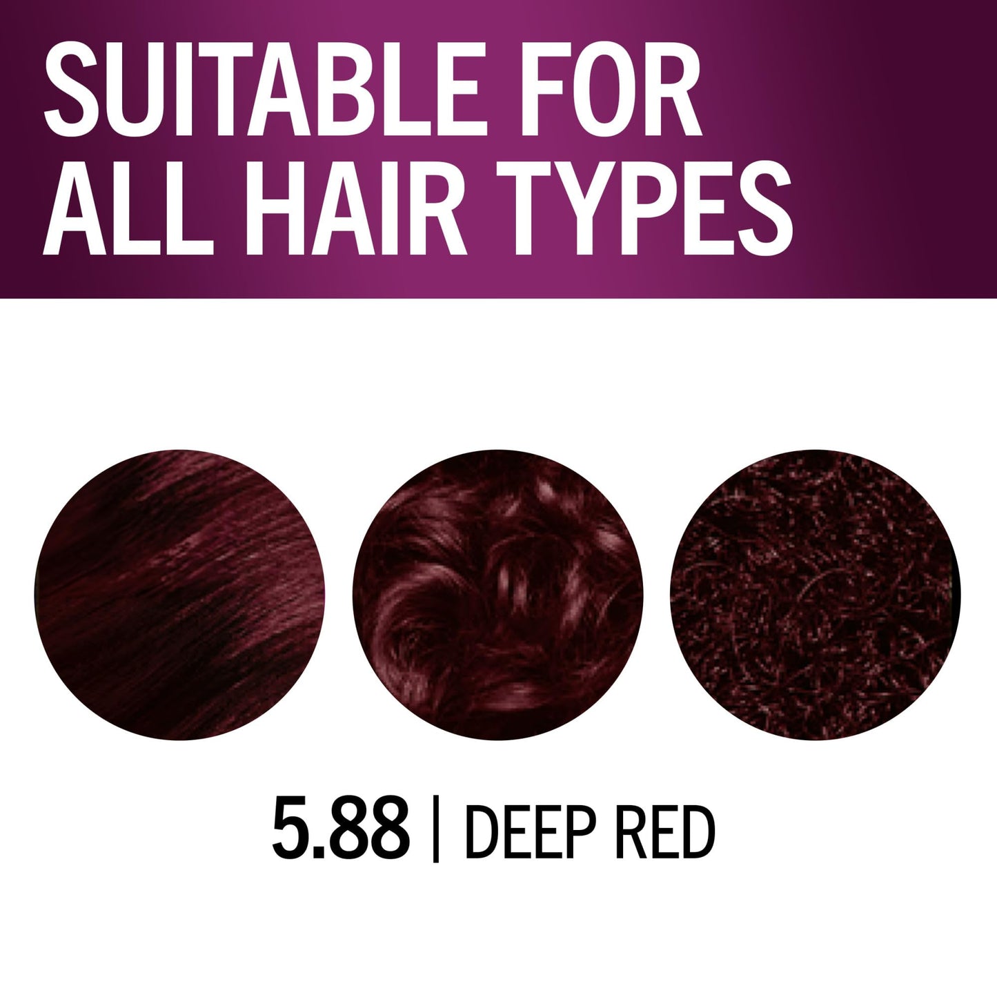Schwarzkopf Keratin Color Permanent Hair Color, 5.88 Deep Red, 1 Application - Professionally Inspired Permanent Hair Dye, for up to 80% Less Breakage
