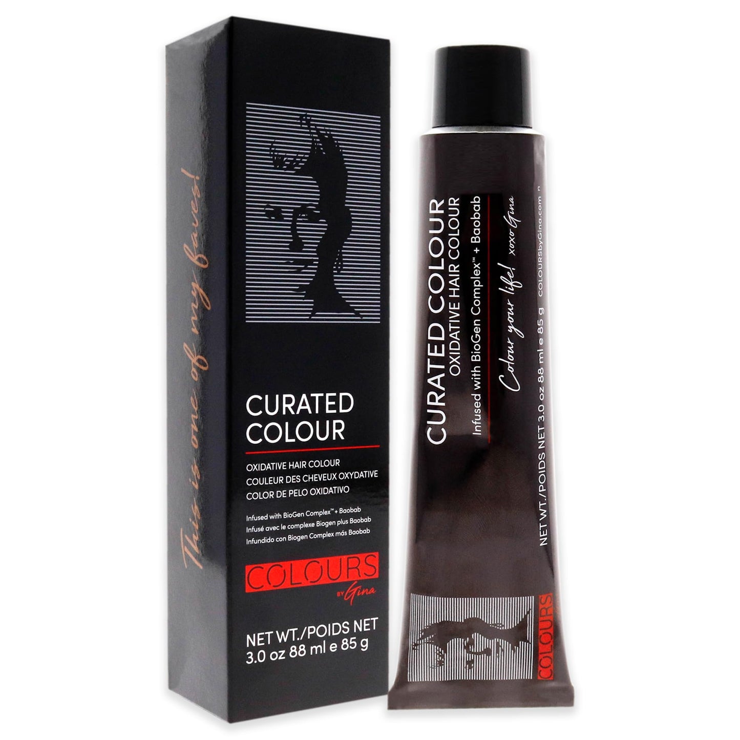 Colours By Gina Curated Colour - 9.0-9N Very Light Natural Blonde by Colours By Gina for Unisex - 3 oz Hair Color