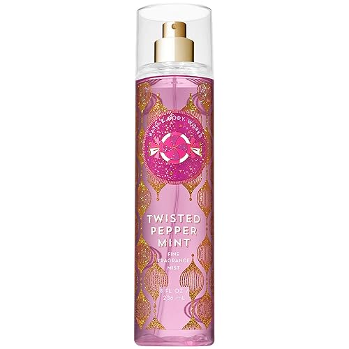 Bath & Body Works Twisted Peppermint Fine Fragrance Mist, 8.0 Ounce
