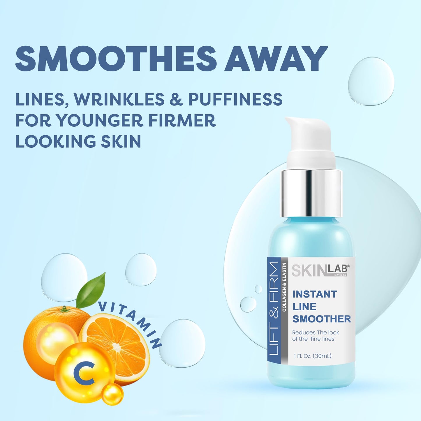 Skinlab Lift & Firm Instant Line Smoother, 30 mL (1 Fl. oz)