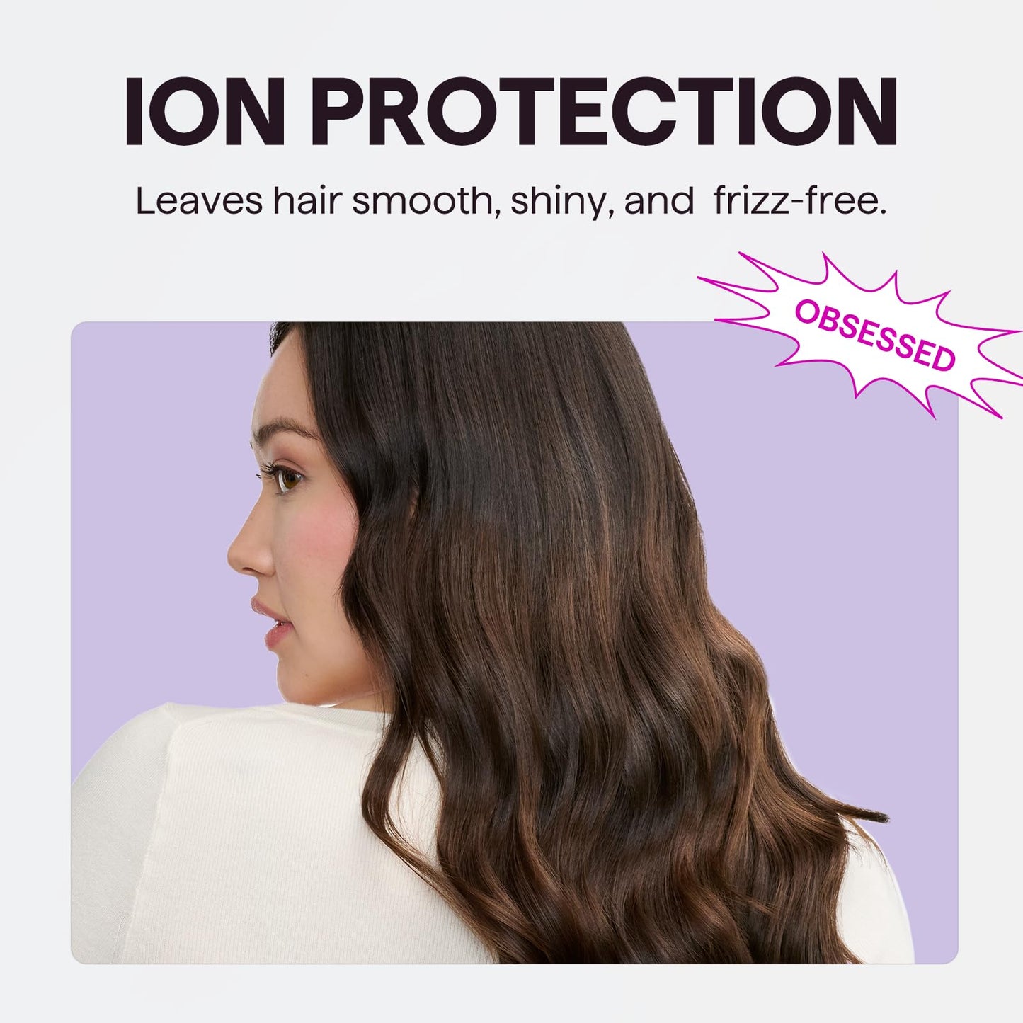 Wavytalk Hair Dryer with Diffuser, Blown Away Ionic Hair Dryer for Curly Hair with Comb, 1875W Fast Drying Blow Dryer with Ceramic Technology, 3 Beauty and Personal Care wavytalk