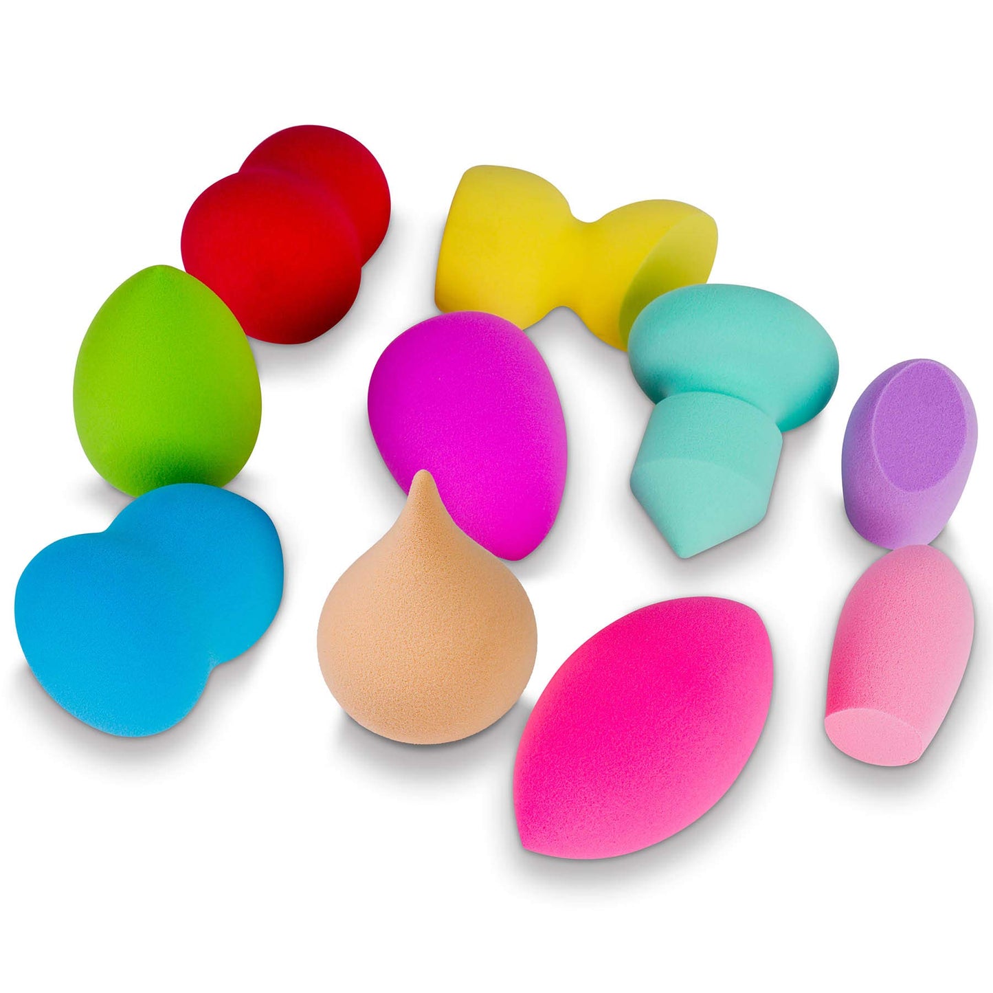SHANY Blender Makeup Sponge Blending Puff Set for Liquid, Cream, and Powder Foundations and Concealers - Latex-free,High-density, Vegan, Multipurpose