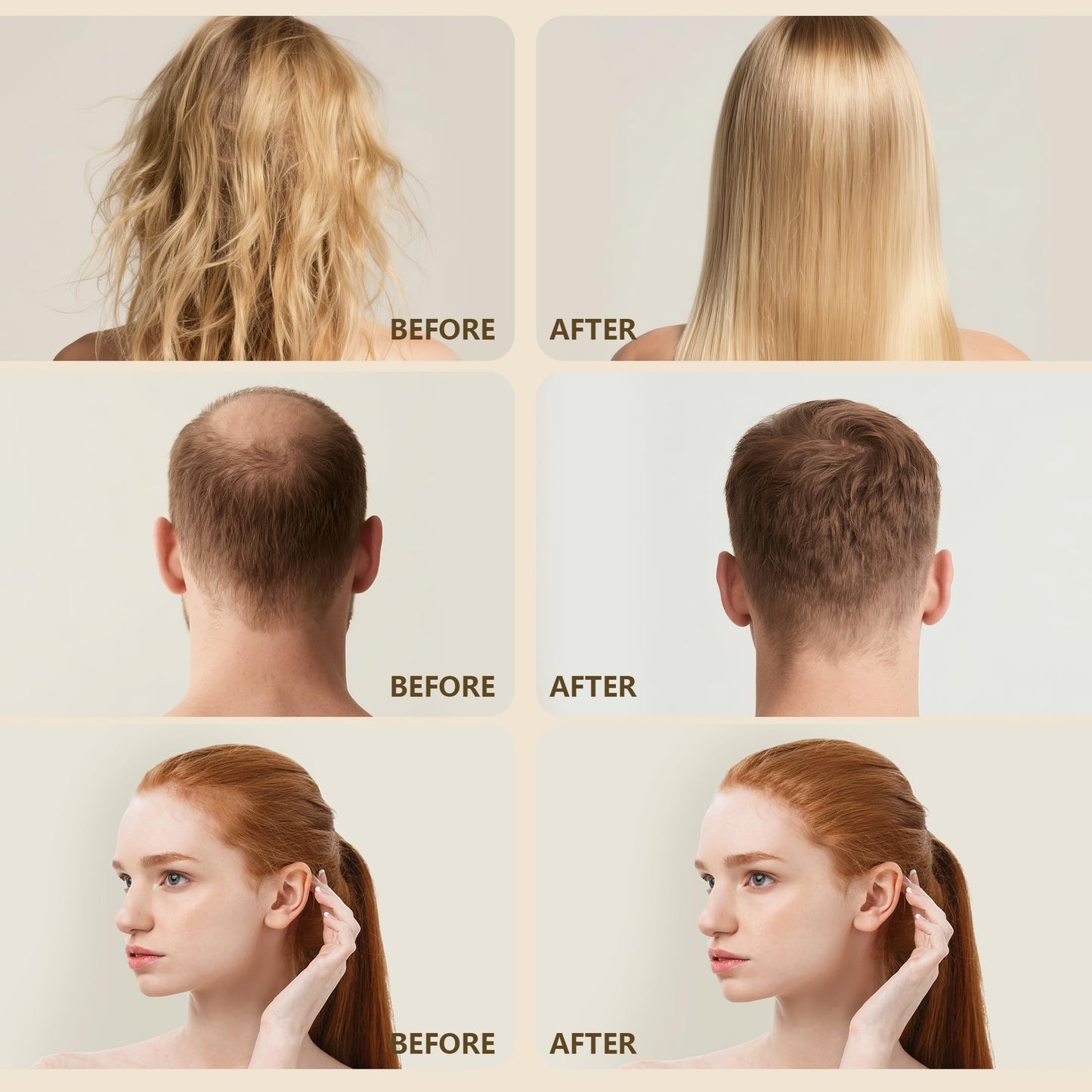 Ktintar 100% Natural Raw Batana Oil for Hair Growth, Unrefined & Organic Dr Sebi Hair Growth Oil From Honduras, Prevents Hair Loss, Eliminates Split