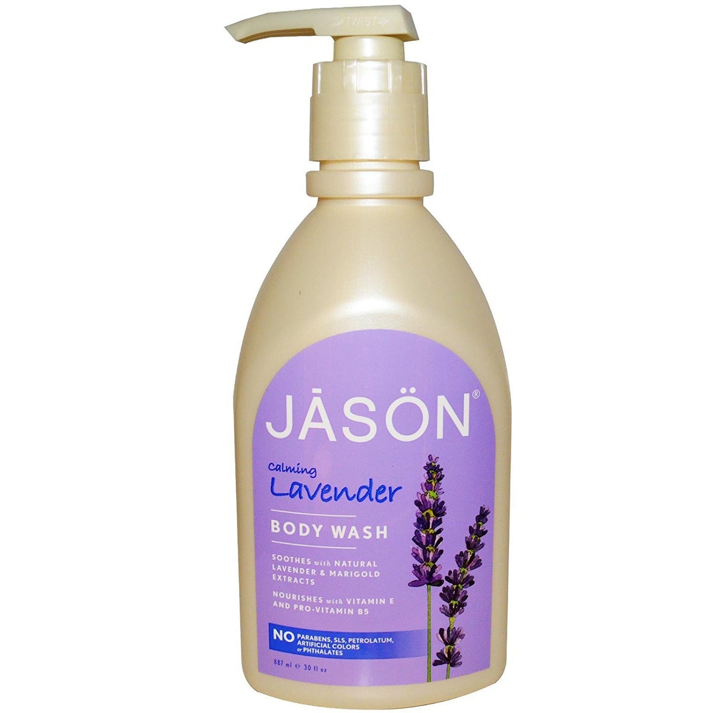 Jason Body Care: Pure Natural Body Wash, Calming Lavender 30 oz (3 pack) Beauty & Personal Care JASON