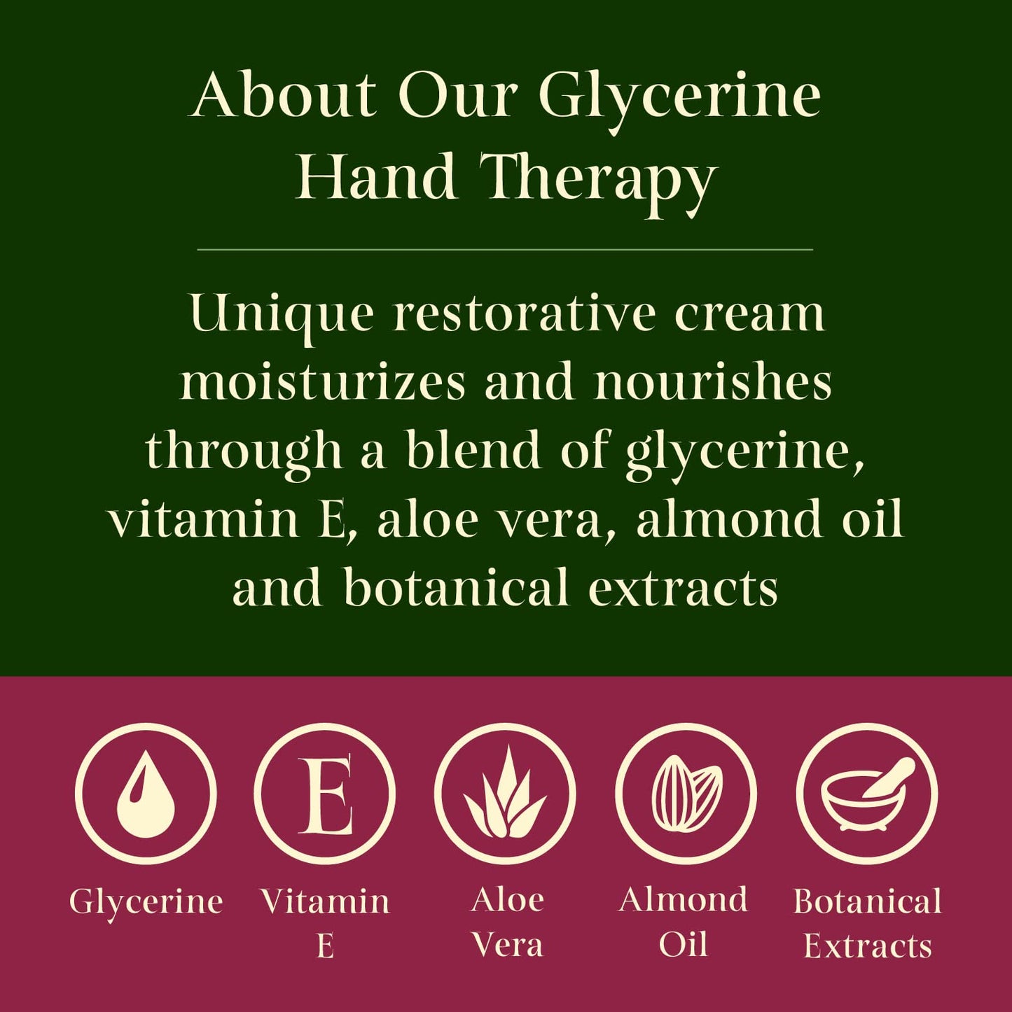 Camille Beckman Glycerine Hand Therapy Cream, White Pumpkin & Cardamom, 6 Ounce