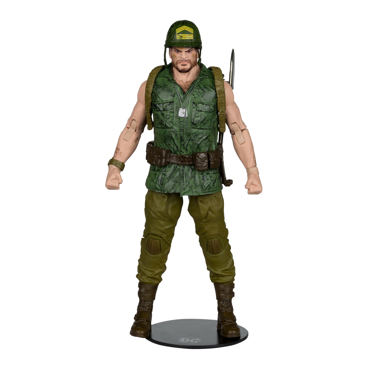 McFarlane Toys - DC Multiverse Sergeant Rock (DC Classic) 7in Figure McFarlane Collector Edition #14 (Style May Vay)